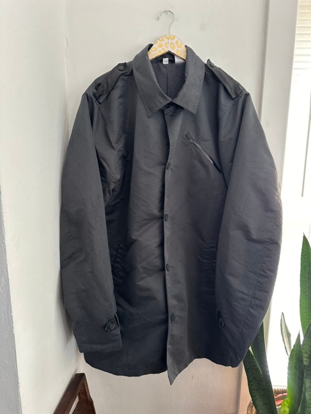 ADIDAS GRAY SAMPLE MEN'S COAT | Size 3XL